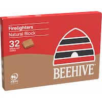 Beehive Firelighters Natural Block