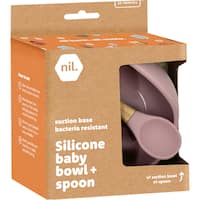 Nil. Baby Bowl & Spoon Silicone