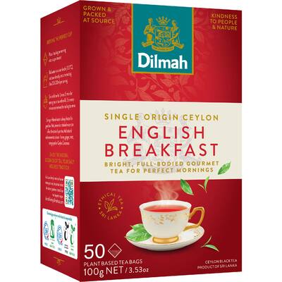 dilmah tea english breakfast tagless