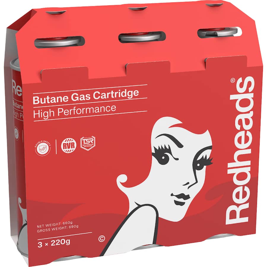 Redheads Cartridges Butane Gas