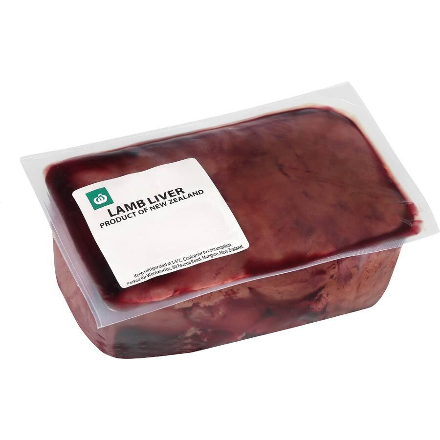 Woolworths Lamb Liver