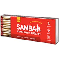 samba safety matches ultra long (200mm)