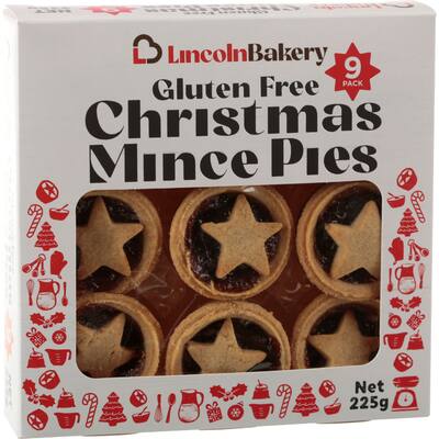 lincoln bakery xmas mince pie gluten free