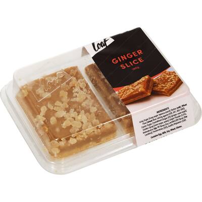loaf slice explosive ginger