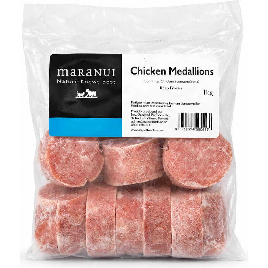 Maranui Pet Food Medallions Chicken