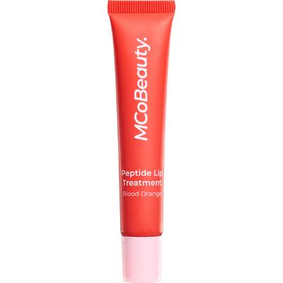 mcobeauty peptide lip treatment blood orange
