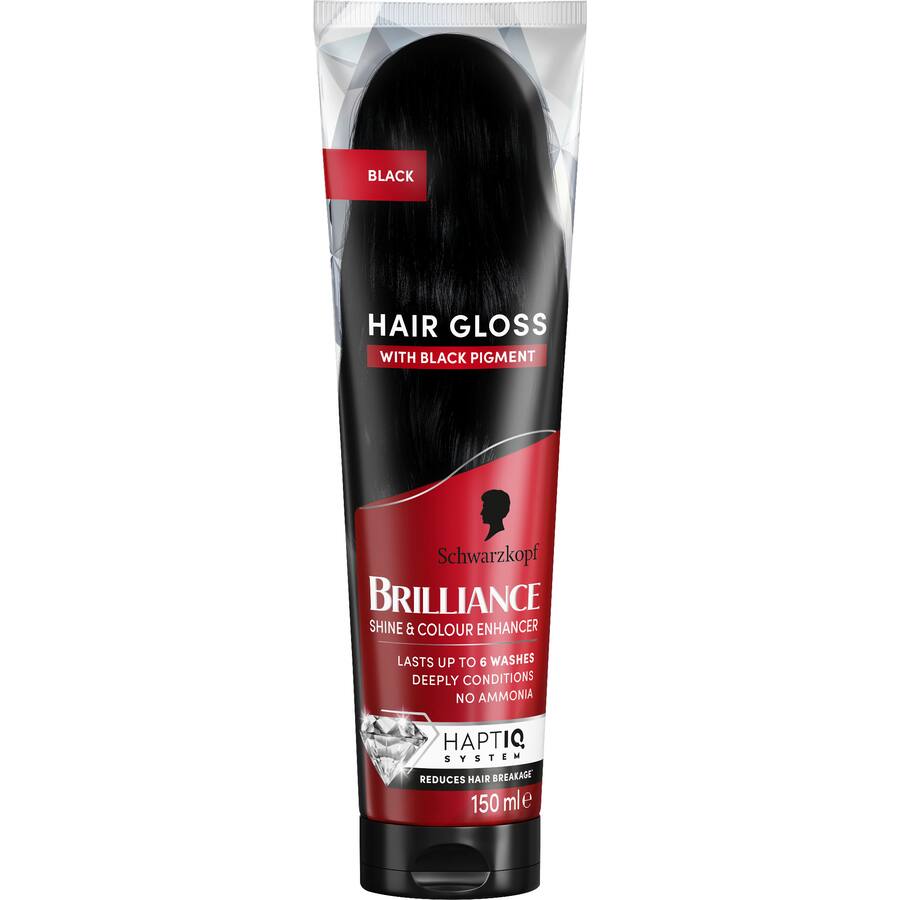 Brilliance Hair Colour Gloss Black