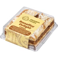 original foods layered cake banoffee