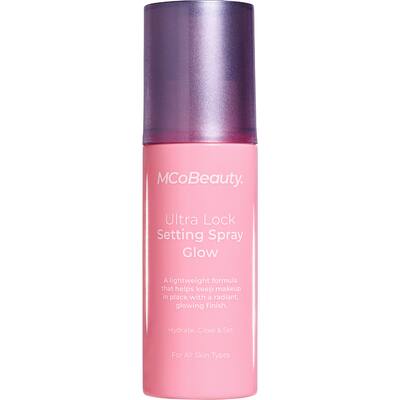 mcobeauty ultra lock setting spray glow