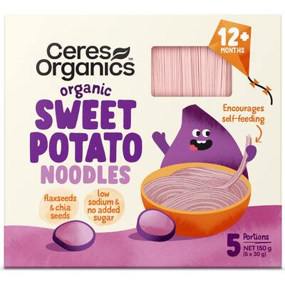 ceres organics baby food noodles sweet potato