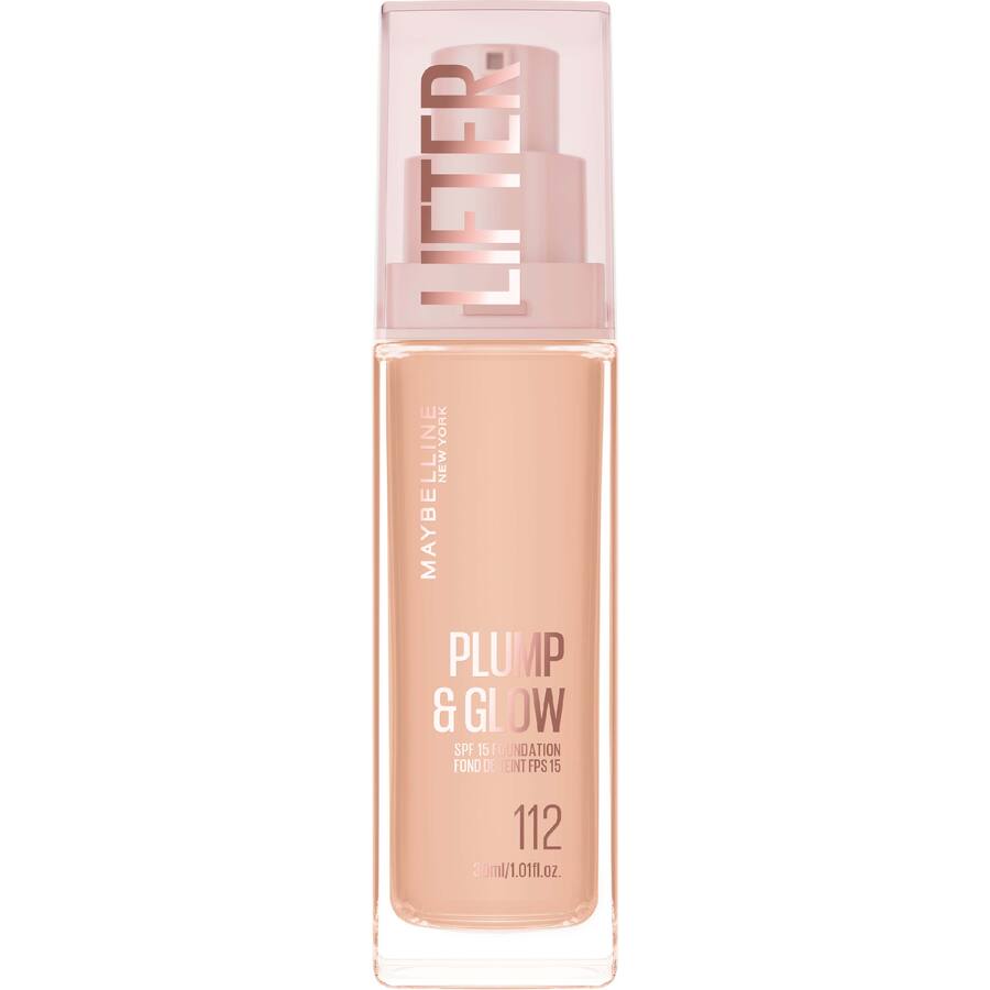 Maybelline Lifter Plump & Glow Foundation 112