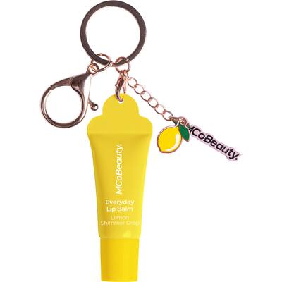mcobeauty lip balm keyring lemon