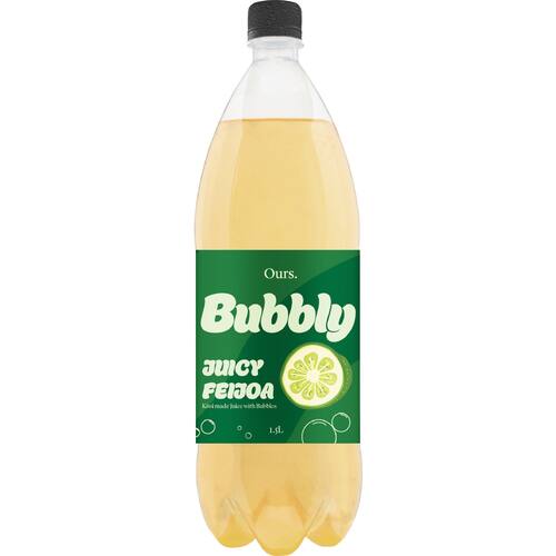 Ours. Bubbly Fruit Drink Feijoa Fizz