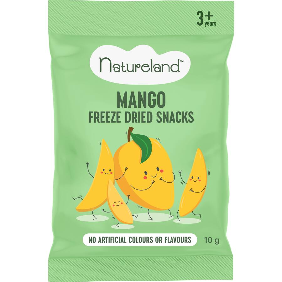 Natureland Baby Snacks Freeze Dried Mango
