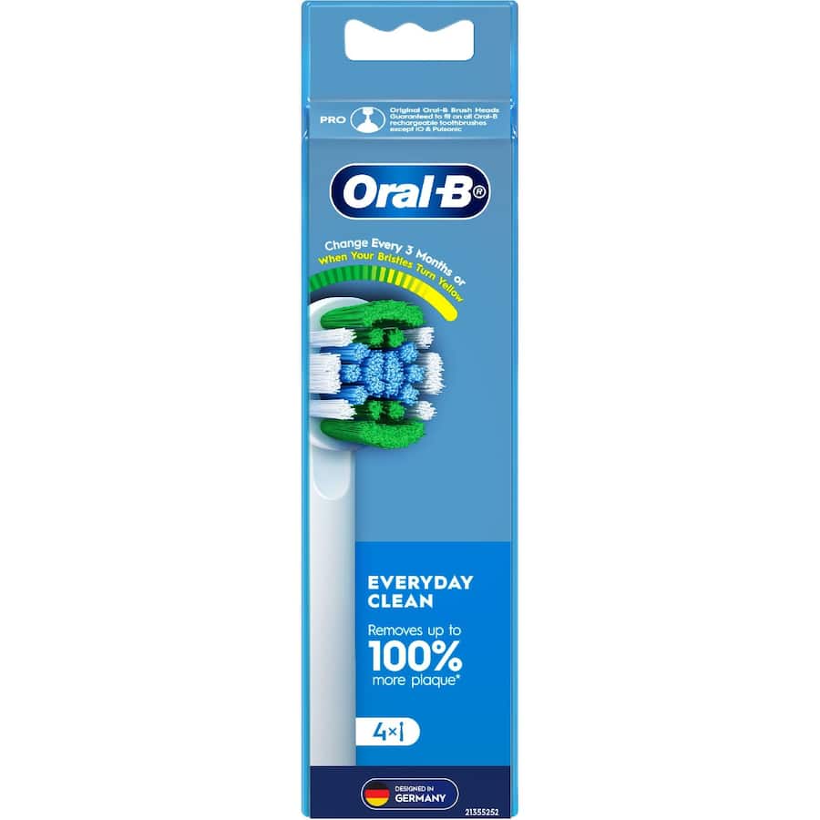 Oral B Replacement Brush Heads Everyday Clean