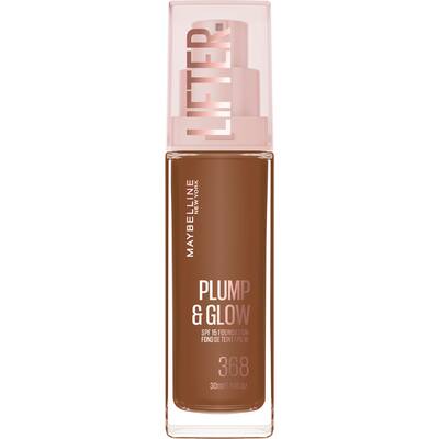 maybelline lifter plump & glow foundation 368