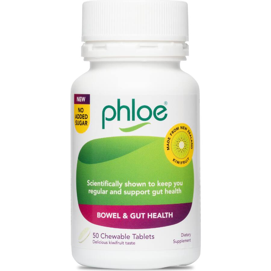 Phloe Chewable Tablets Bowel & Gut Health Sugar Free
