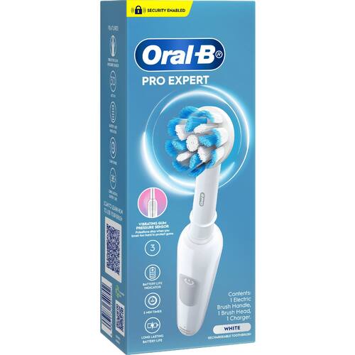 Oral B Pro Expert Electric Toothbrush Deep Clean White