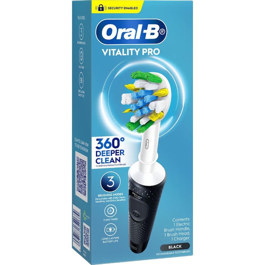 Oral B Vitality Pro Electric Toothbrush Pro Clean Black