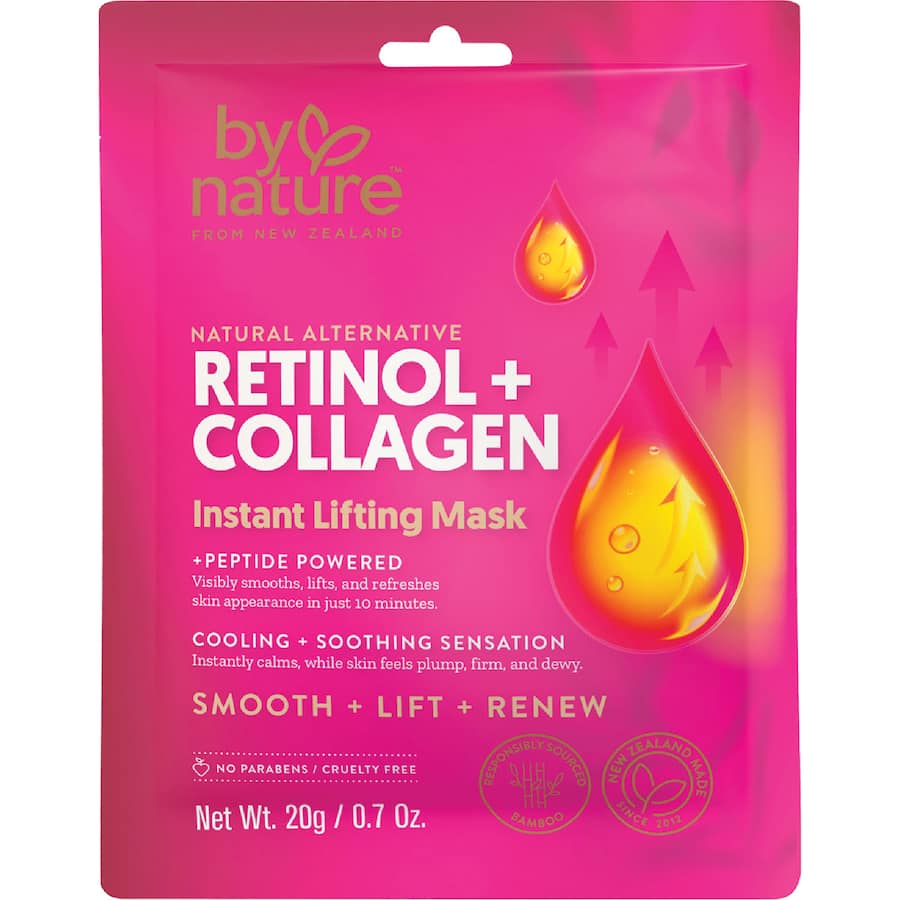 By Nature Face Mask Retinol + Collagen