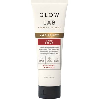 glow lab hand creme age renew