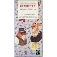 bennetto chocolate block 82% super dark