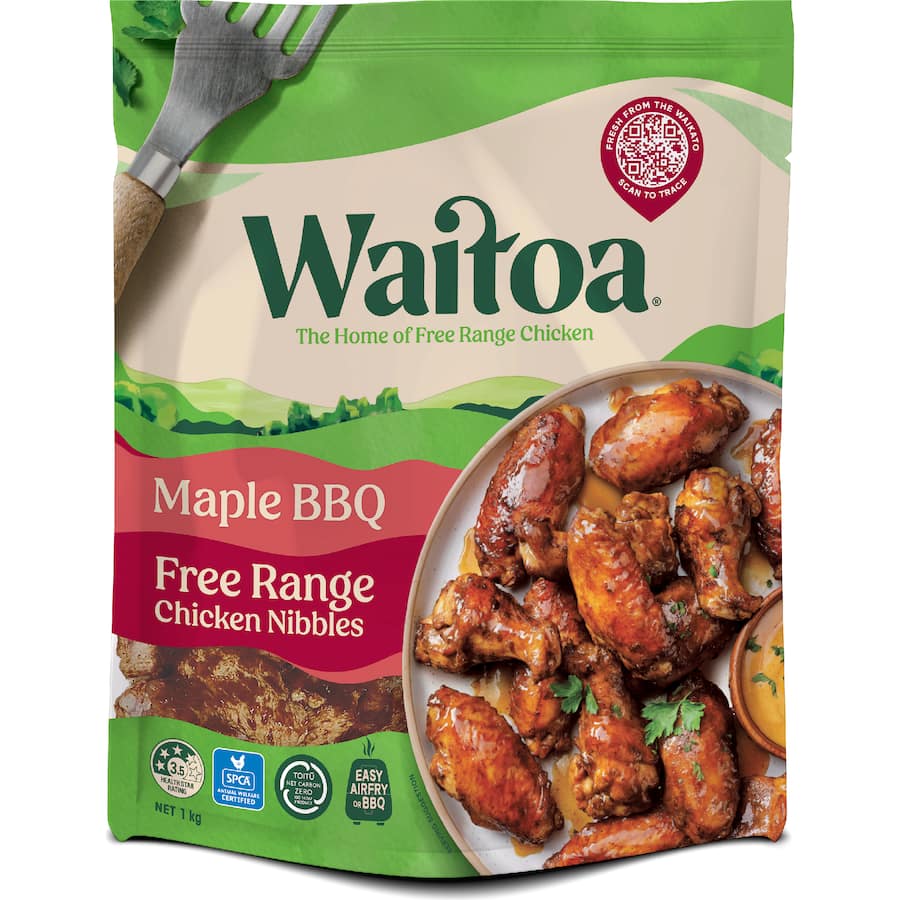 Waitoa Chicken Nibbles Maple Bbq