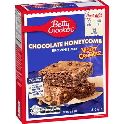 betty crocker bake mixes violet crumble brownie