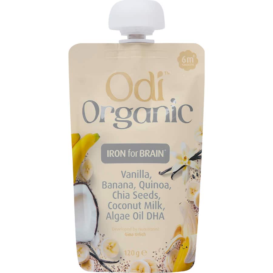 Odi Baby Food Puree Vanilla