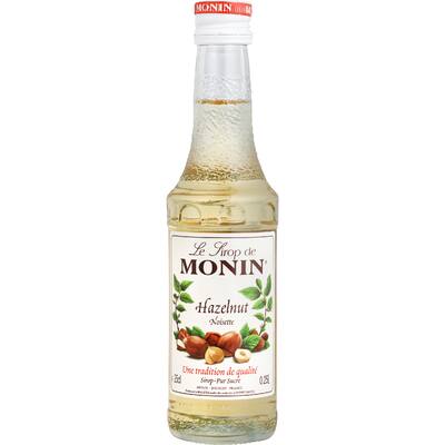 monin coffee syrup hazelnut