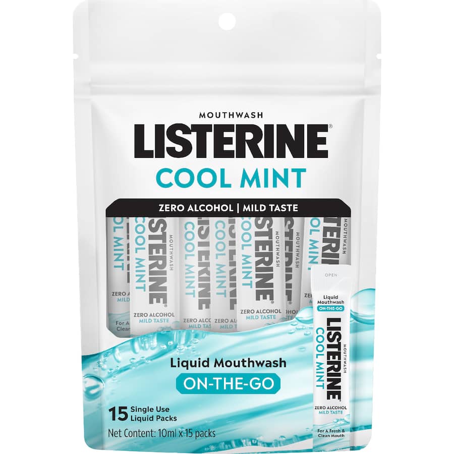 Listerine Mouthwash Sachets