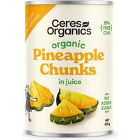 Ceres Organics Pineapple Chunks In Juice