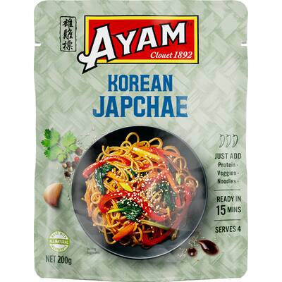 ayam sauce japchae