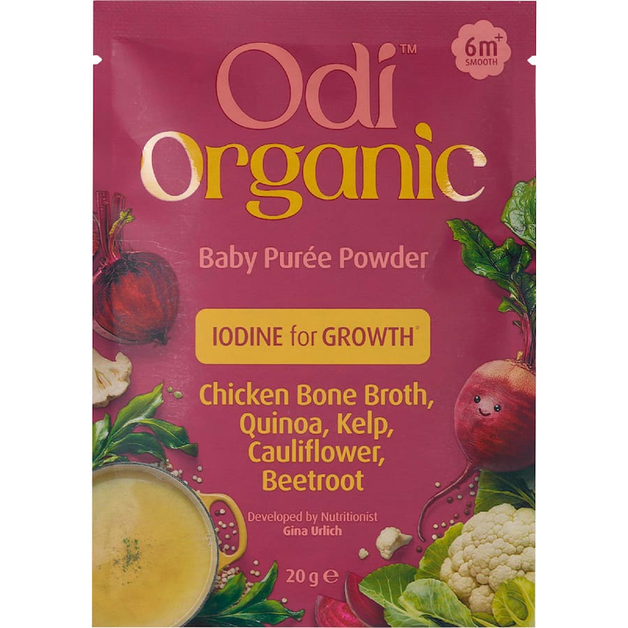 Odi Organic Baby Food Puree Powder Beetroot