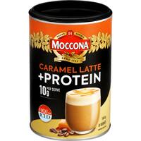 moccona protein instant coffee classic caramel latte