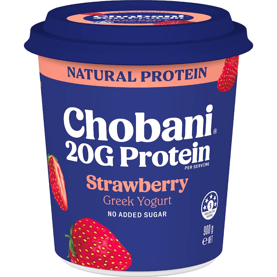 Chobani Greek Yoghurt 20G High Protein Strawberry