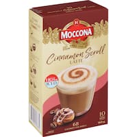 Moccona Cinnamon Scroll Latte Coffee Sachets