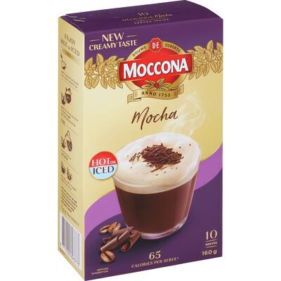 moccona coffee sachets velvety mocha