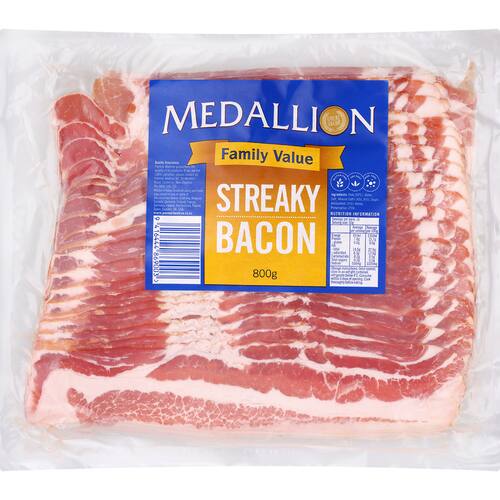 Medallion Streaky Bacon