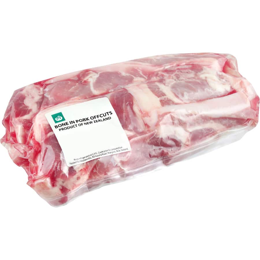 Woolworths Pork Bone In Off Cuts