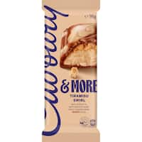 cadbury & more chocolate block tiramisu swirl