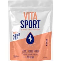 Vitasport Peach Sugar Free Powdered Sports Drink