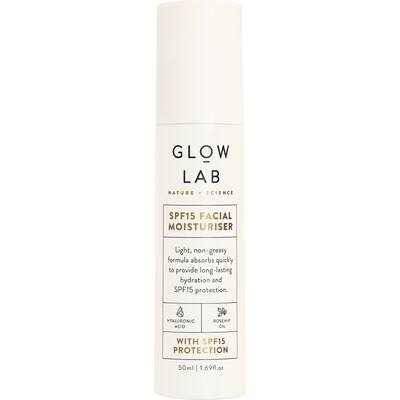 glow lab facial moisturiser spf15