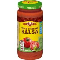 old el paso salsa thick n chunky mild (395g)