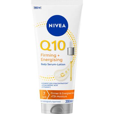 nivea q10 body serum-lotion firming + energizing