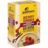 Harraways Berry Bonanza Big Serve Oat Sachets