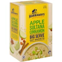 Harraways Apple Sultana & Cinnamon Big Serve Oat Sachets