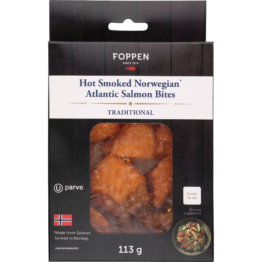 Foppen Salmon Bites Hot Smoked