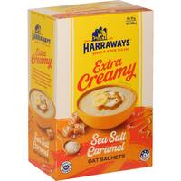 Harraways Extra Creamy Oat Sachets Sea Salt Caramel