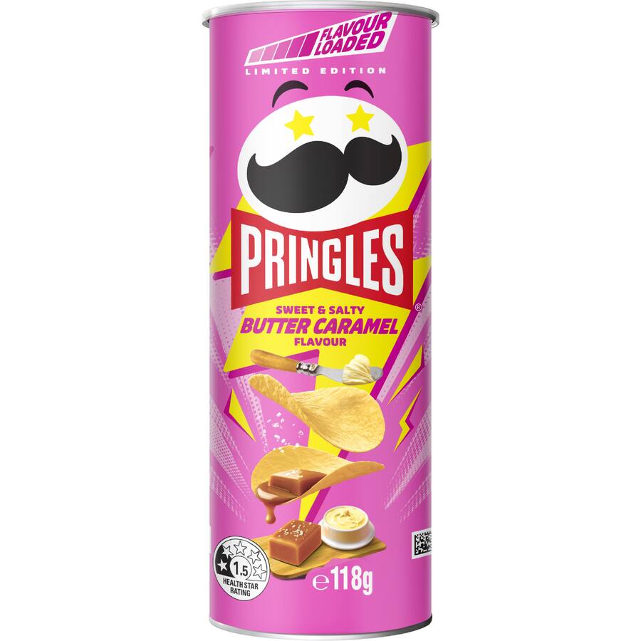 Pringles Chips Butter Caramel